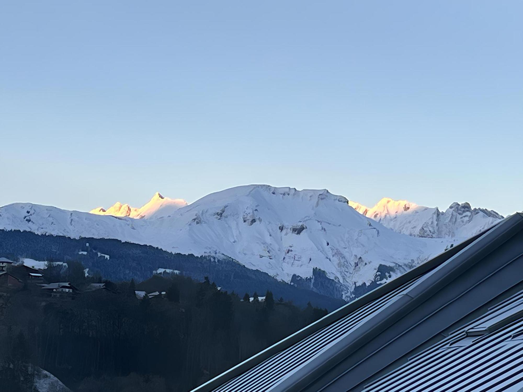 Ski Ou Thermes? Un Appt Cabine Avec Vue Magnifique Saint-Gervais-les-Bains Ngoại thất bức ảnh